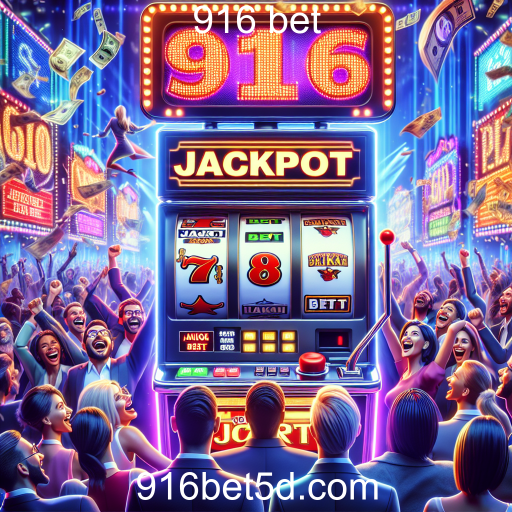 A Emoção do Jackpot Progressivo no 916 Bet